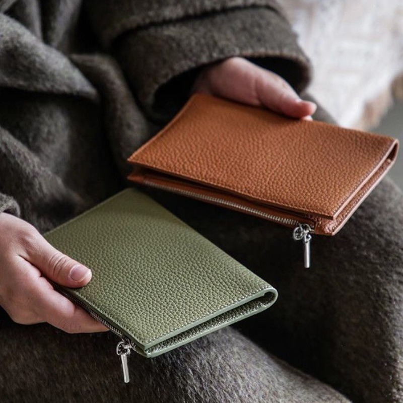 Passport Wallet Rfid - Funda de cuero para pasaporte, funda