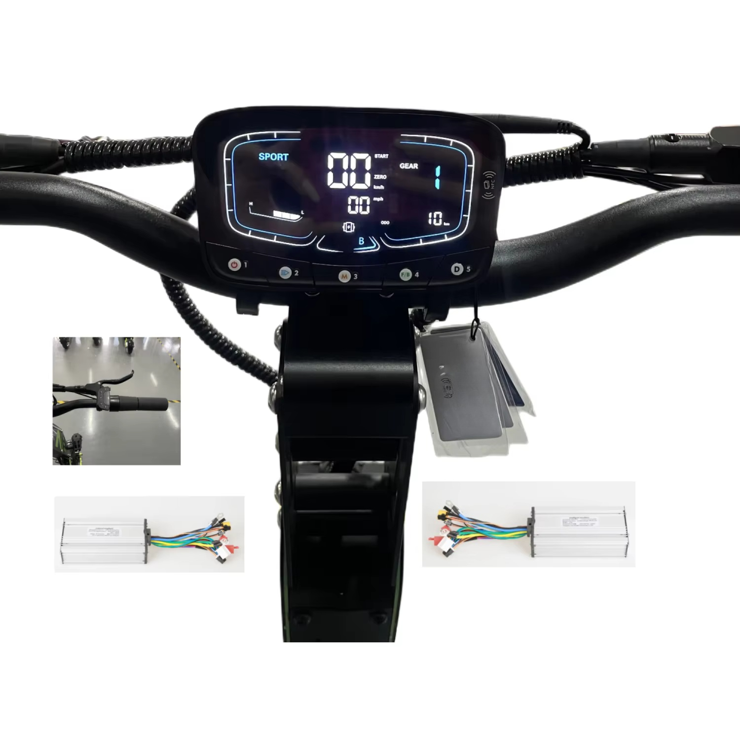 Men Accessories App - Accesorios para patinete eléctrico, Kit de