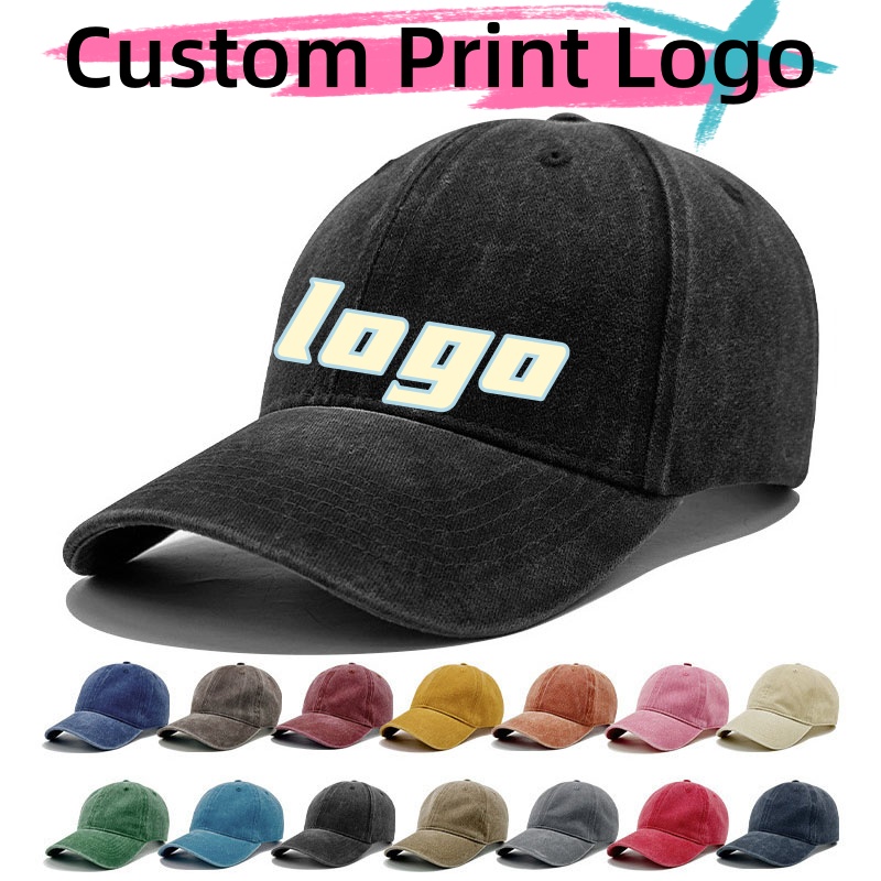 Hat Snapback Cap - Gorra de béisbol de algodón lavada