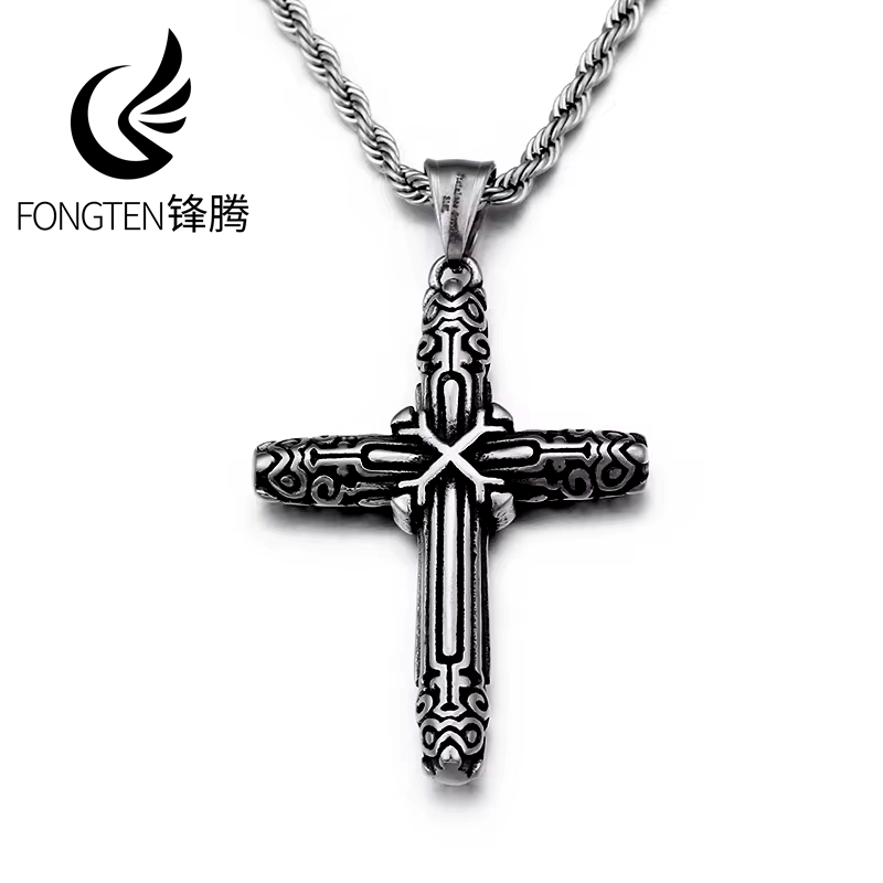 Men Accessories Bd - Fongten-collar con colgante de bendición de