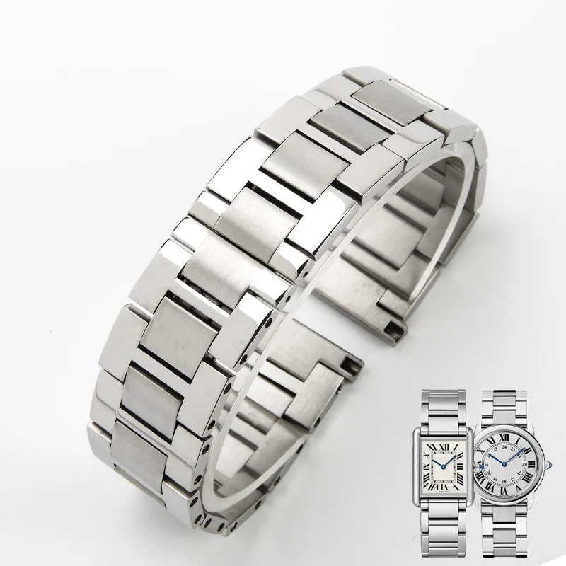 Men'S Accessories London - Correa de reloj de acero inoxidable