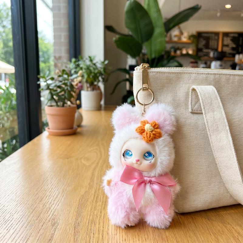 Men Keychain Accessories - Lindo Llavero de Peluche de Animal