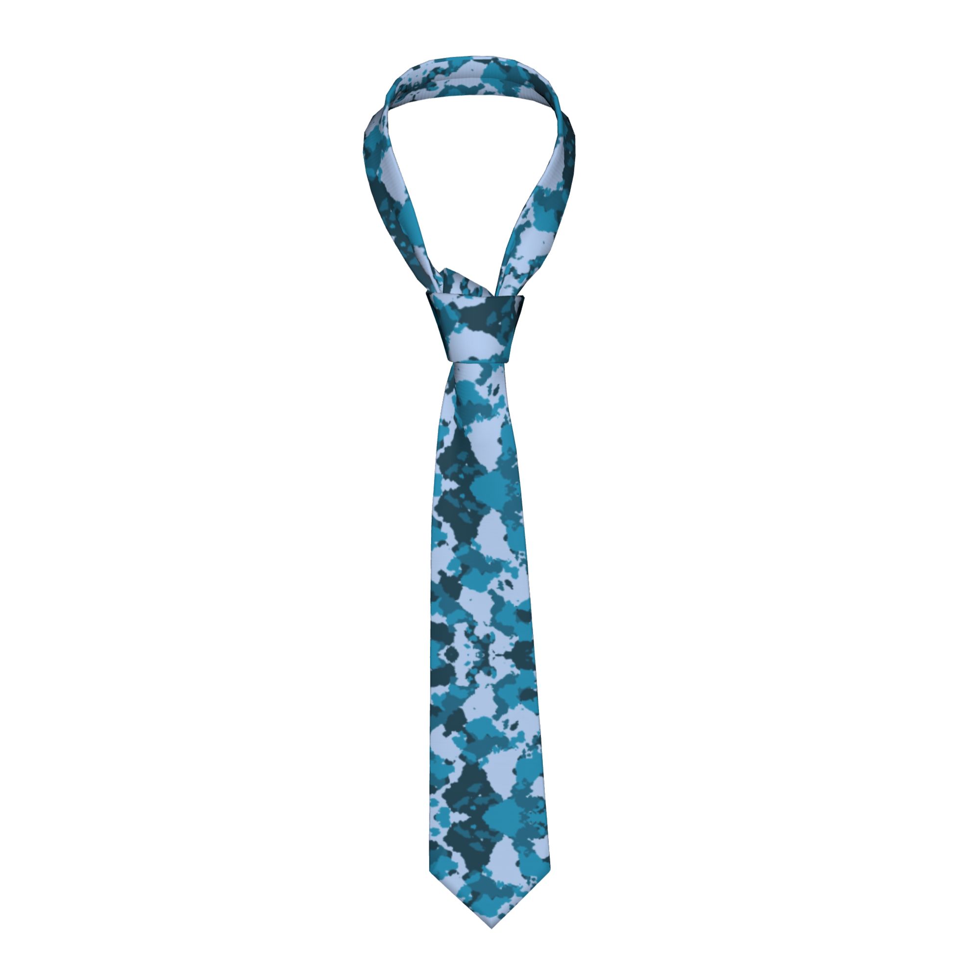 Men Accessories For Wedding - Corbatas de Camuflaje para Hombre, Delgadas