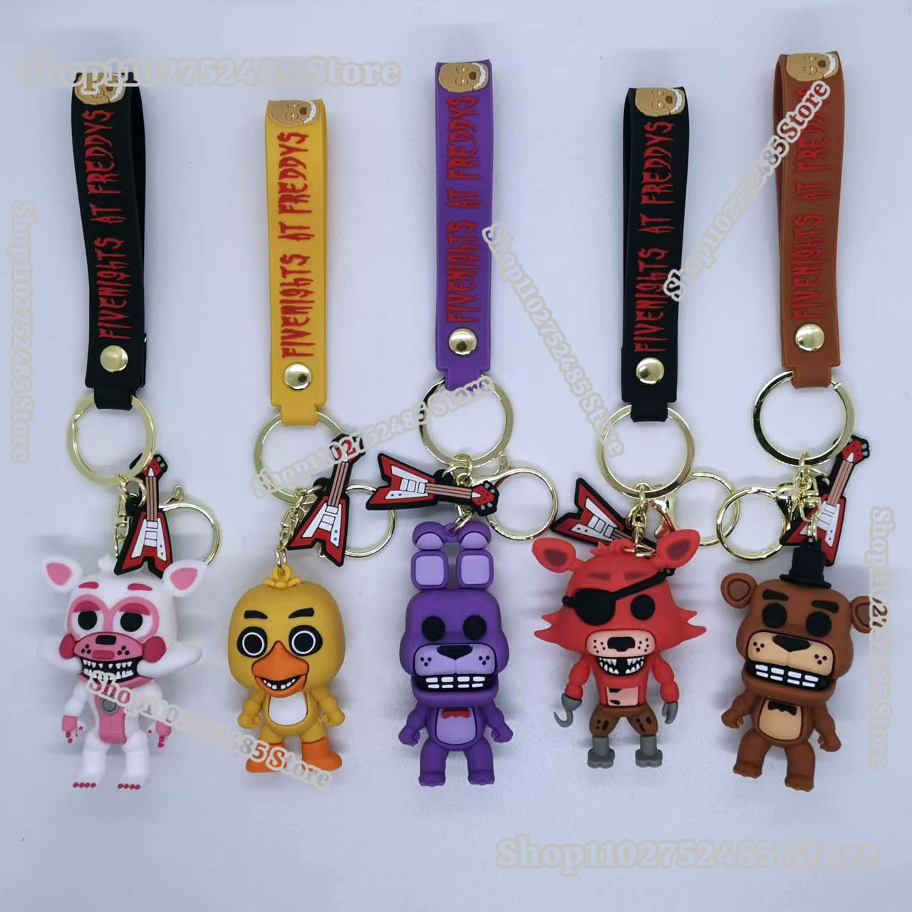 Young Men'S Accessories - 5 Piezas de Llaveros de Figuras