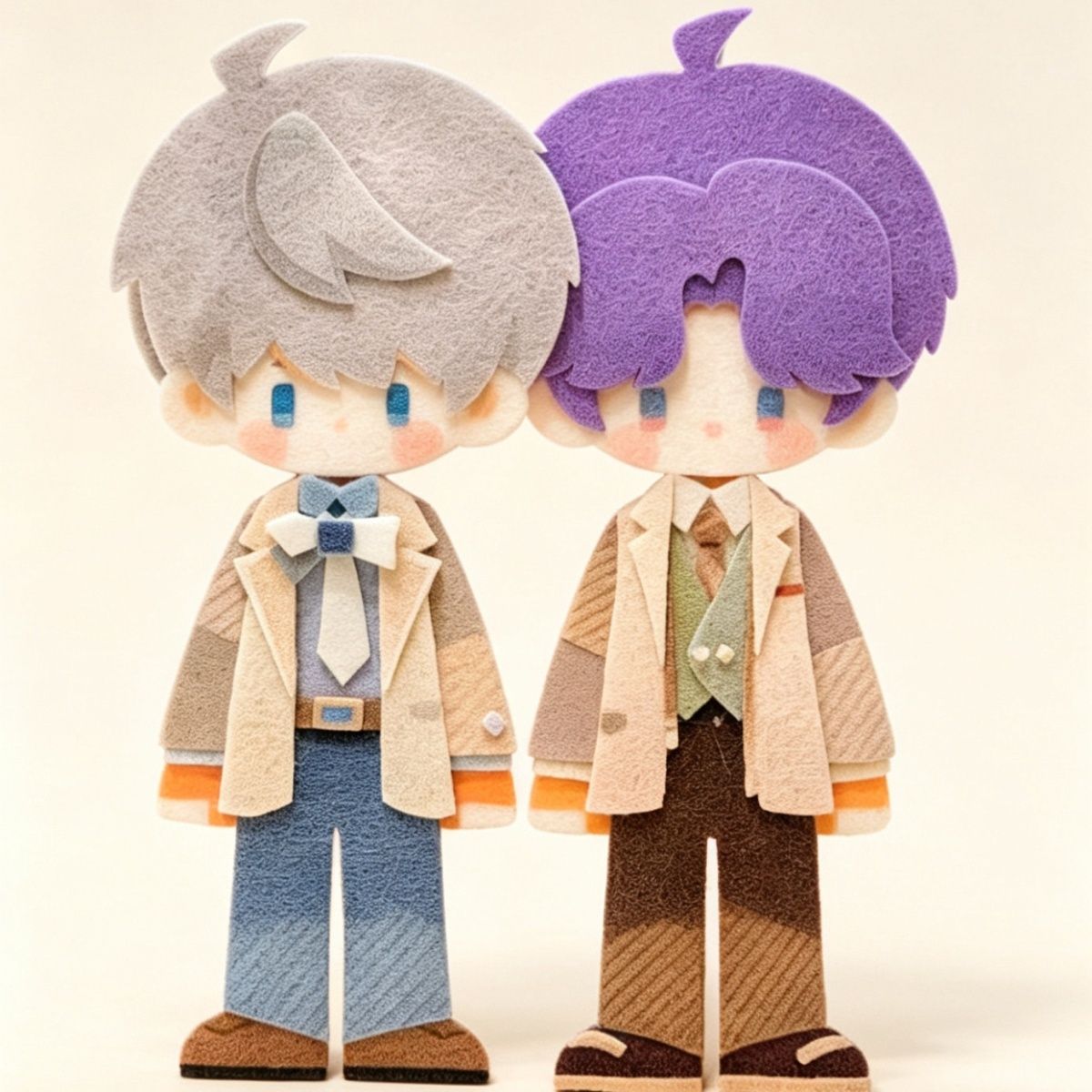 Men'S Accessories Anime - Llavero de tela no tejida Love