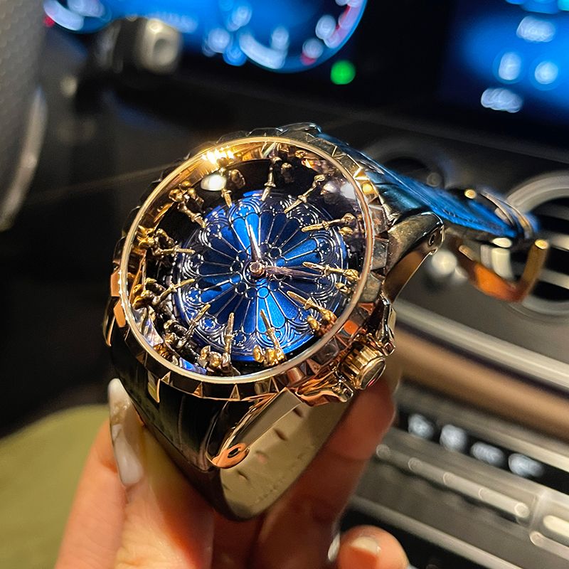 Men'S Accessories Best - Reloj de Hombre Lujoso y Elegante,