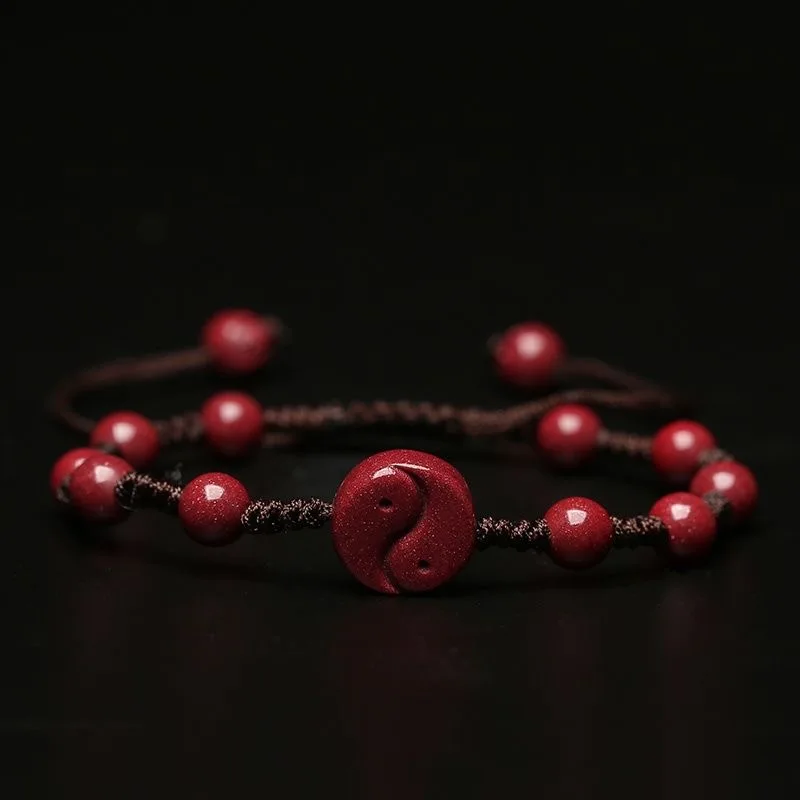Bead Bracelet Men - Pulsera de cuentas de ocho trigramos