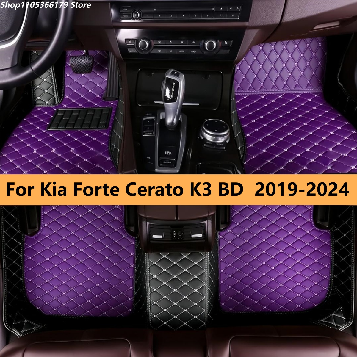 Men Accessories Bd - Alfombrillas personalizadas para coche Kia Forte