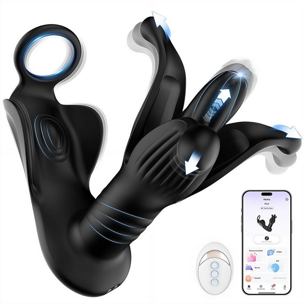 Men Accessories App - Vibrador Anal Bluetooth con Control Remoto