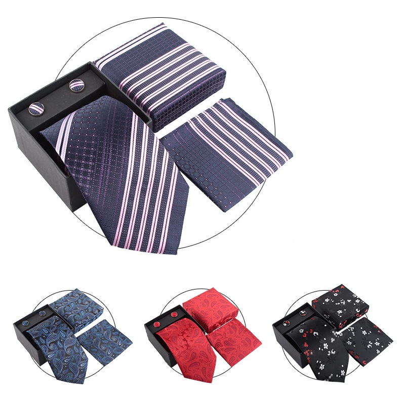 Neck Tie Set Box - Conjuntos de Corbata para Hombre, Corbatas