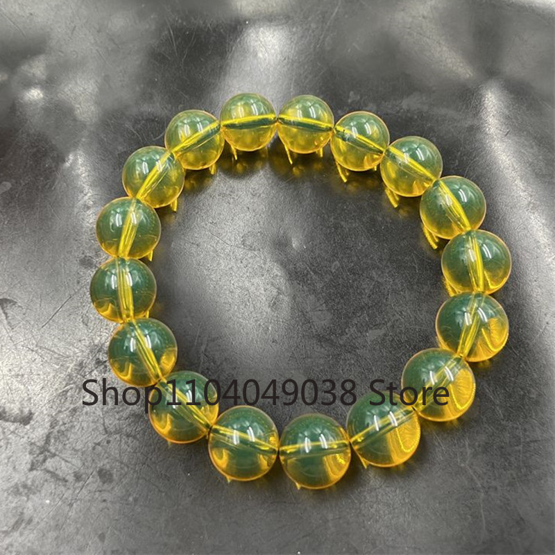 Bead Bracelet Men - Pulsera azul purificada de agua Natural