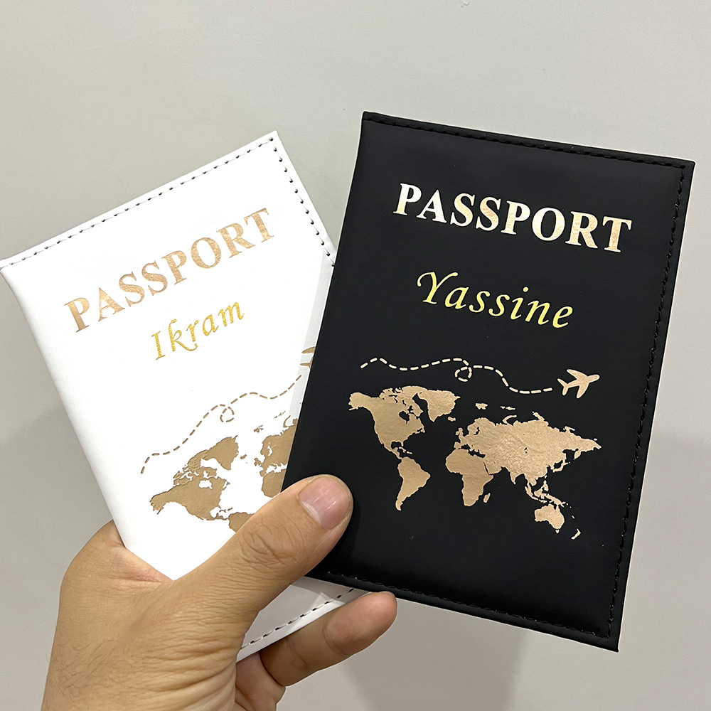 Men Accessories For Wedding - Nueva funda de pasaporte personalizada bonita,