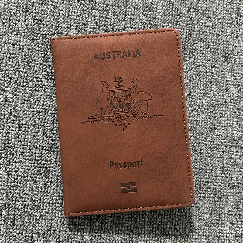 Passport Wallet Rfid - Funda para pasaporte de Australia, billetera