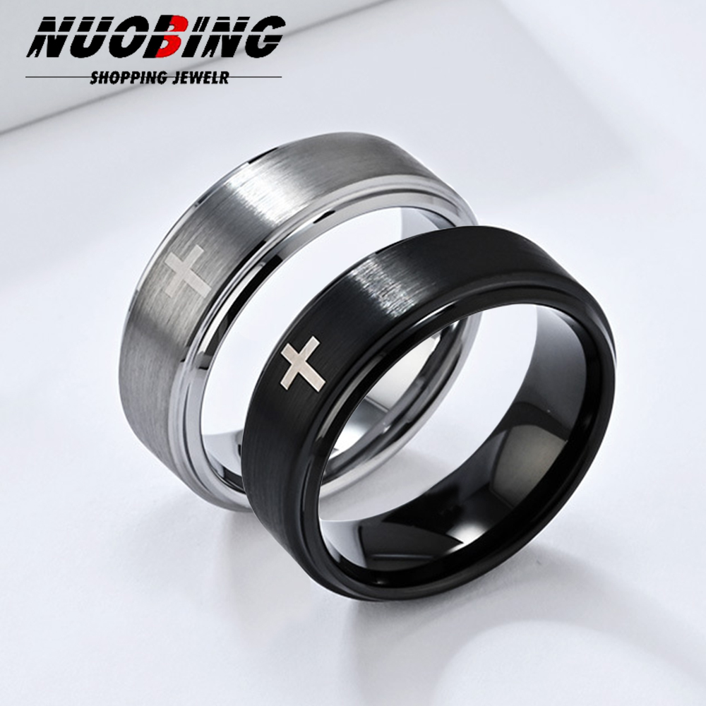 Men Accessories Wedding - Anillo Retro de acero de titanio