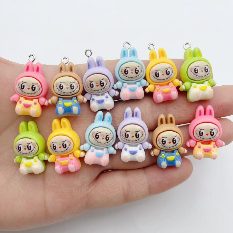 Men Keychain Accessories - 10 piezas de dijes de resina