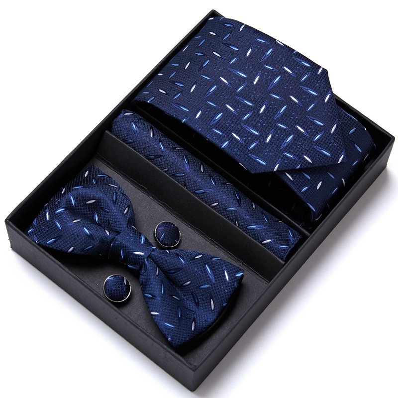 Neck Tie Set Box - Corbata para hombre, vestido Formal, esmoquin,