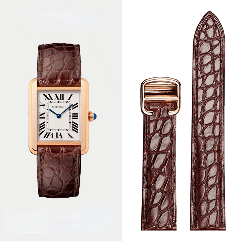 Men'S Accessories London - Correa de reloj de cuero genuino