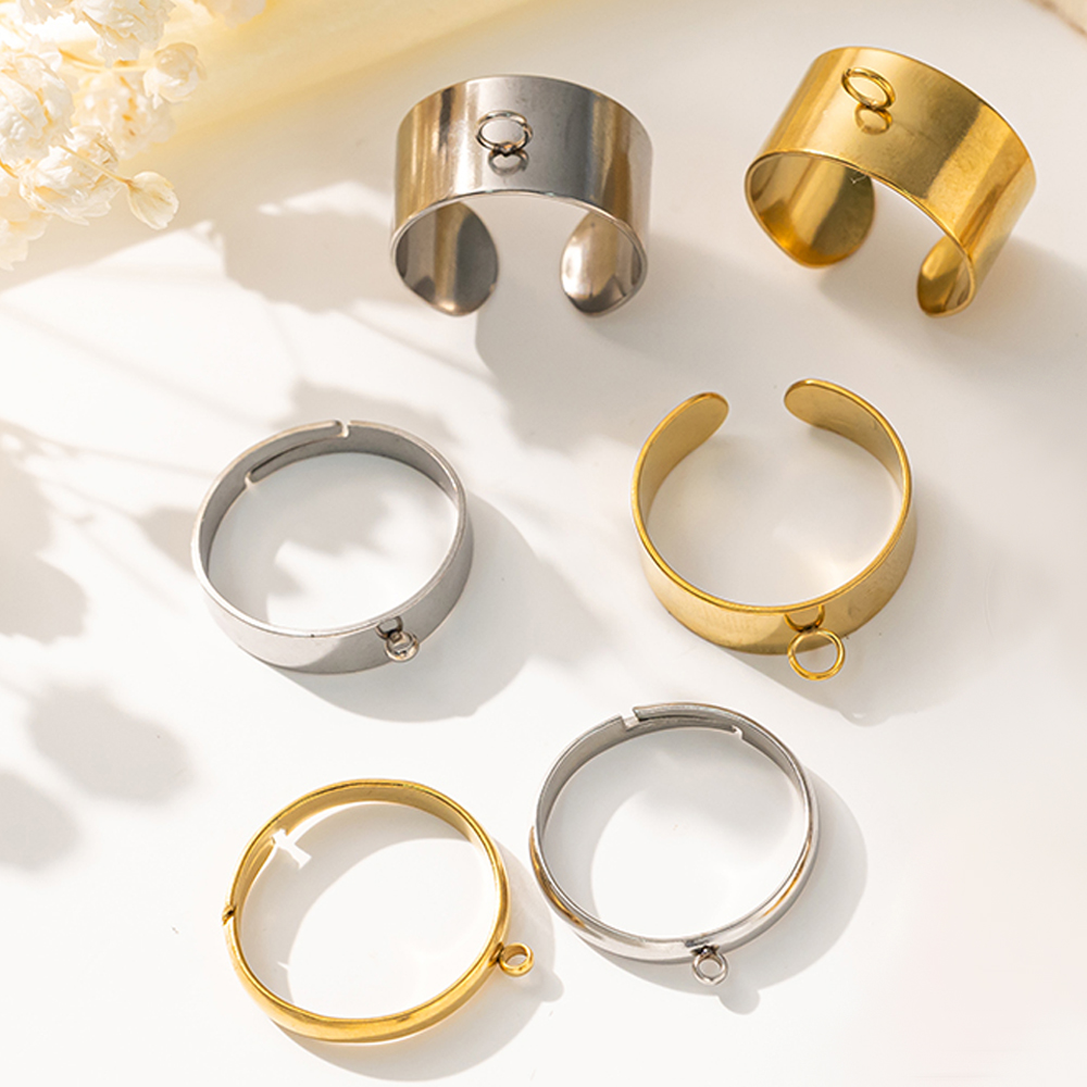 Young Men'S Accessories - 5 unids/lote de anillos ajustables abiertos