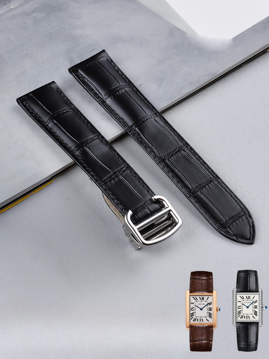 Men'S Accessories London - Para Cartier negro marrón correa de