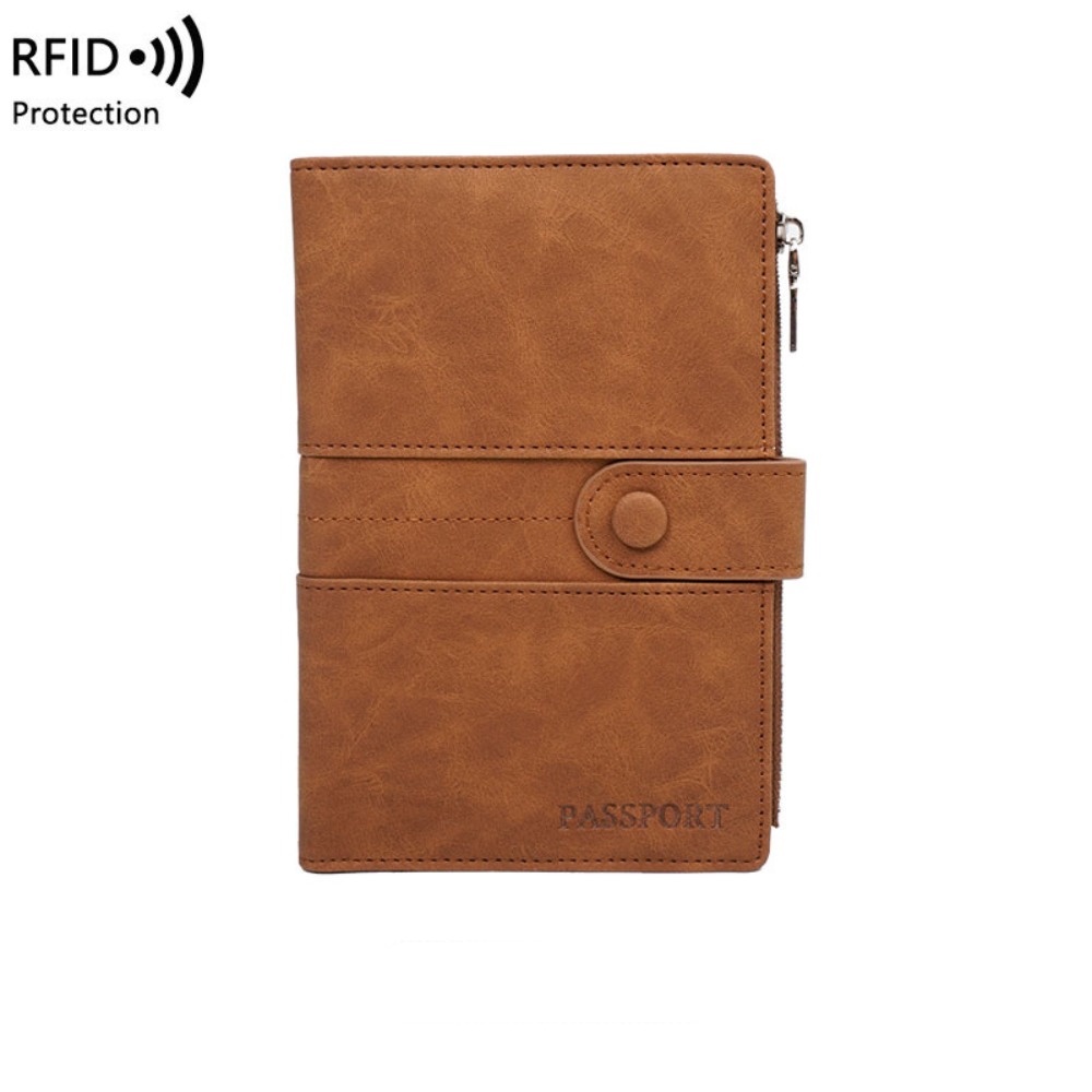 Passport Wallet Rfid - Cartera de Viaje Creativa con Protección