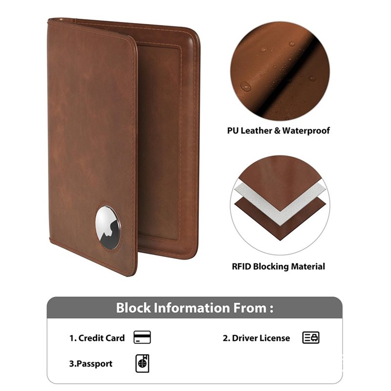 ABRT-Porta pasaportes con bloq - Passport Wallet Rfid reseña y precio