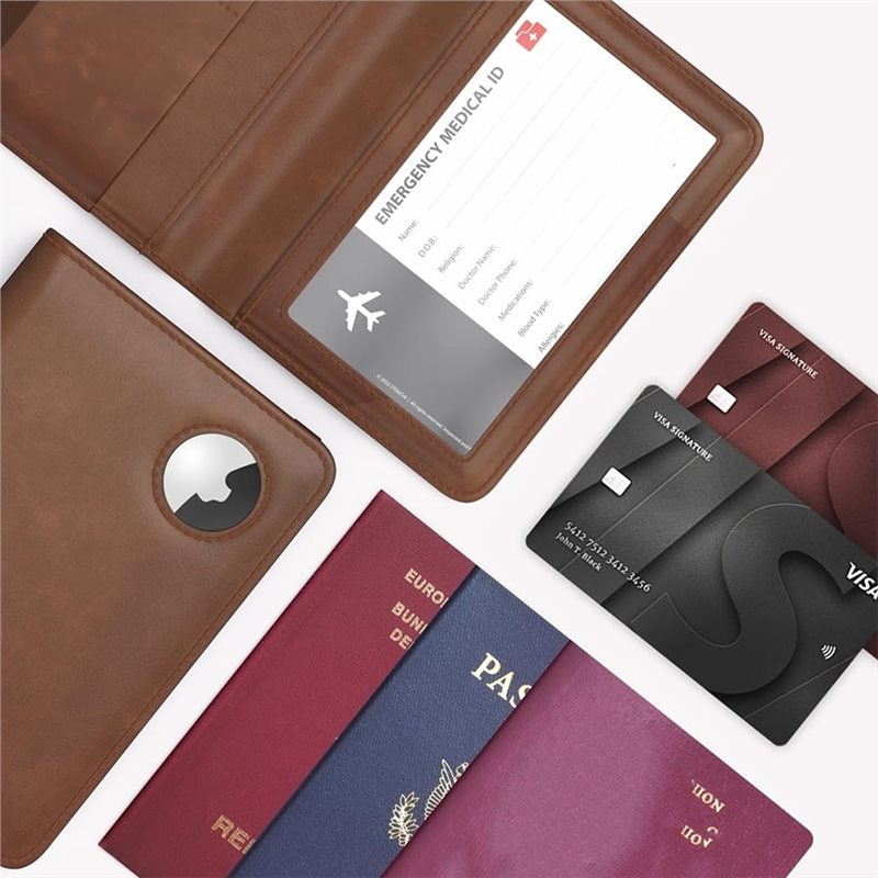 ABRT-Porta pasaportes con bloq - Passport Wallet Rfid reseña y precio