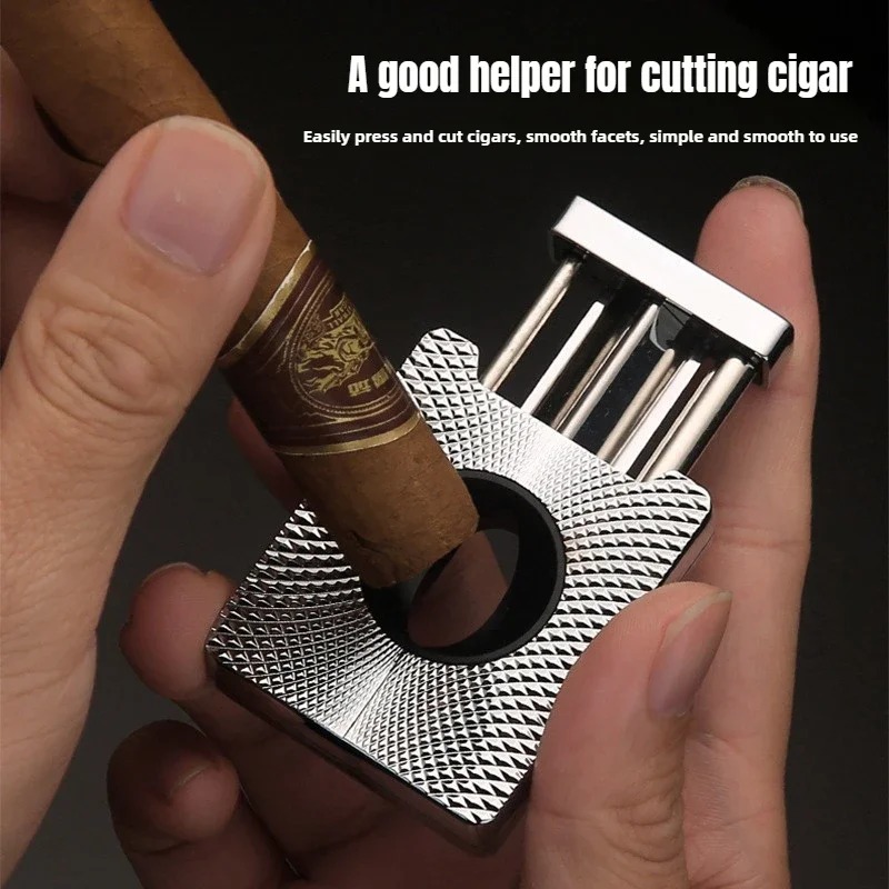 Tijeras para puros de acero in - Cigar Cutter Set reseña y precio