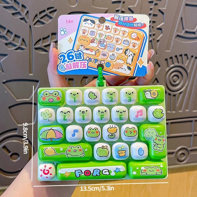 Clicker de teclado antiestrés  - Men Keychain Accessories reseña y precio