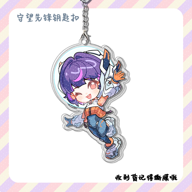 4 Uds juego de Anime Overwatch - Men Keychain Accessories reseña y precio