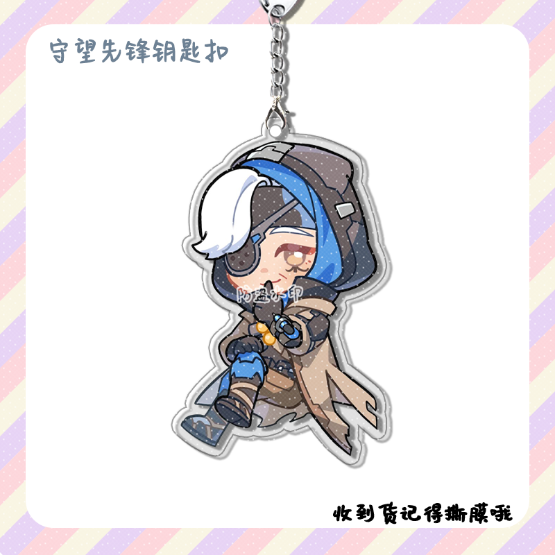 4 Uds juego de Anime Overwatch - Men Keychain Accessories reseña y precio