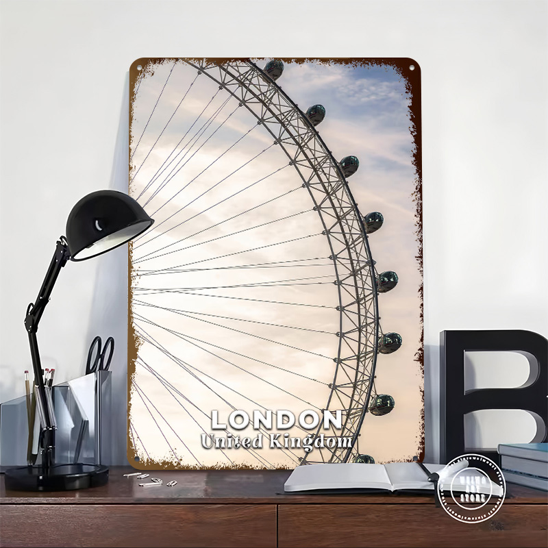 Póster Impreso del London Eye, - Men'S Accessories London reseña y precio