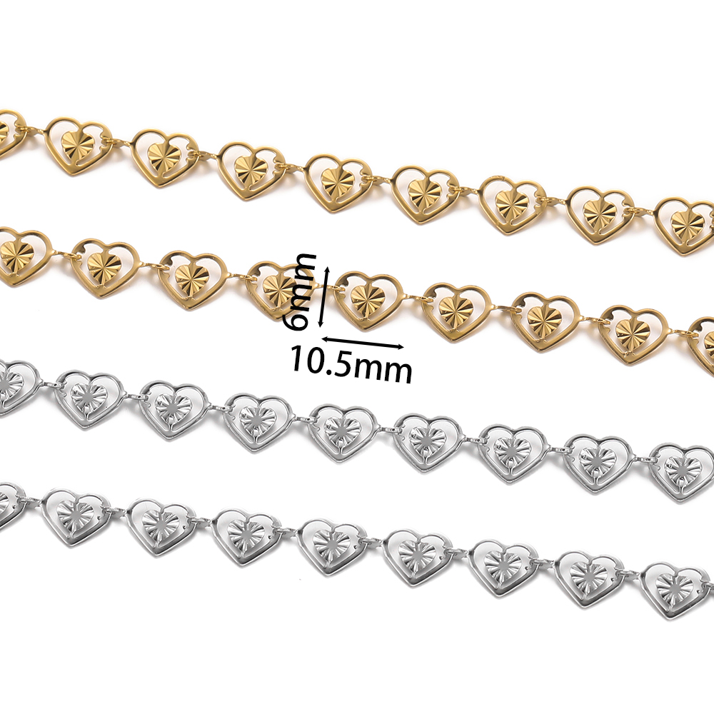 Cadenas dobles de corazón de m - Young Men'S Accessories reseña y precio