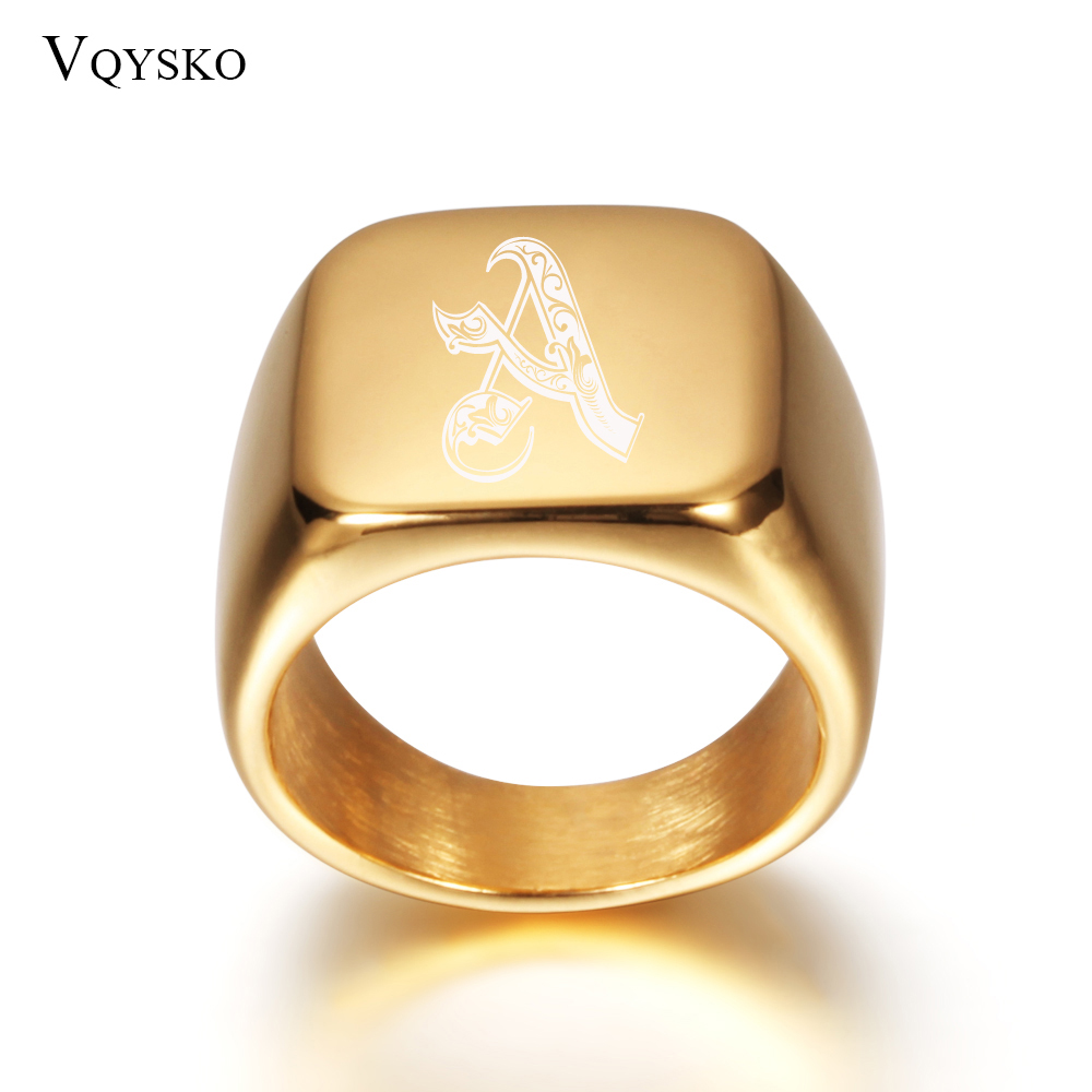 Anillos de letras grandes para - Men Accessories Wedding reseña y precio
