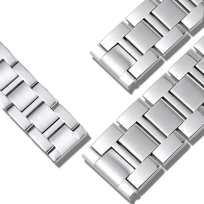 Correa de reloj de acero inoxi - Men'S Accessories London reseña y precio