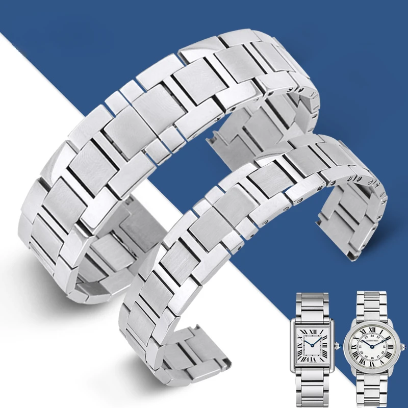 Correa de reloj de acero inoxi - Men'S Accessories London reseña y precio