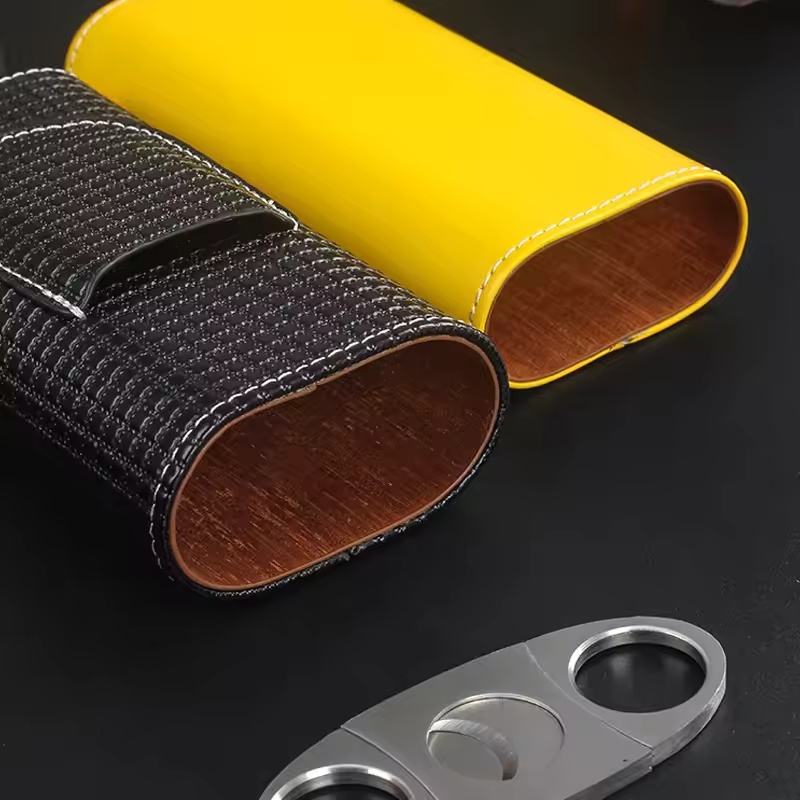 Estuche Humidor Portátil de Cu - Cigar Cutter Set reseña y precio