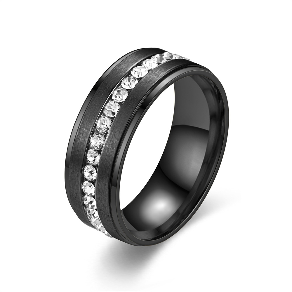 Anillos de diamantes de acero  - Men'S Accessories Gift Ideas reseña y precio