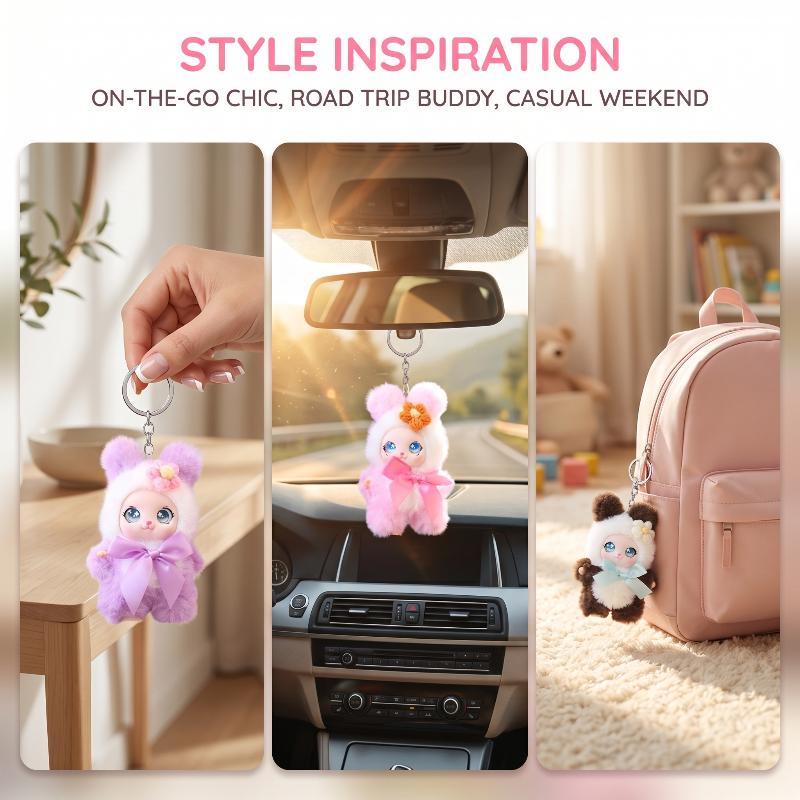 Lindo Llavero de Peluche de An - Men Keychain Accessories reseña y precio