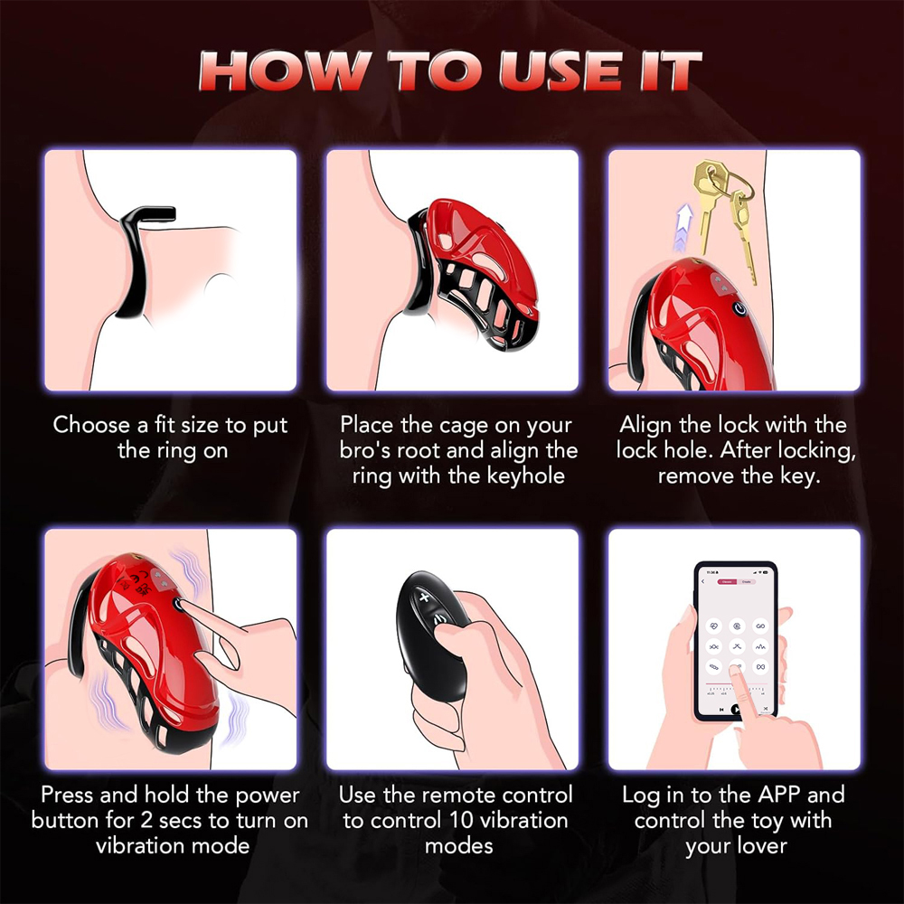 Dispositivos de Castidad Mascu - Men Accessories App reseña y precio