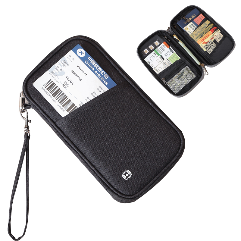 Cartera para pasaporte con blo - Passport Wallet Rfid reseña y precio