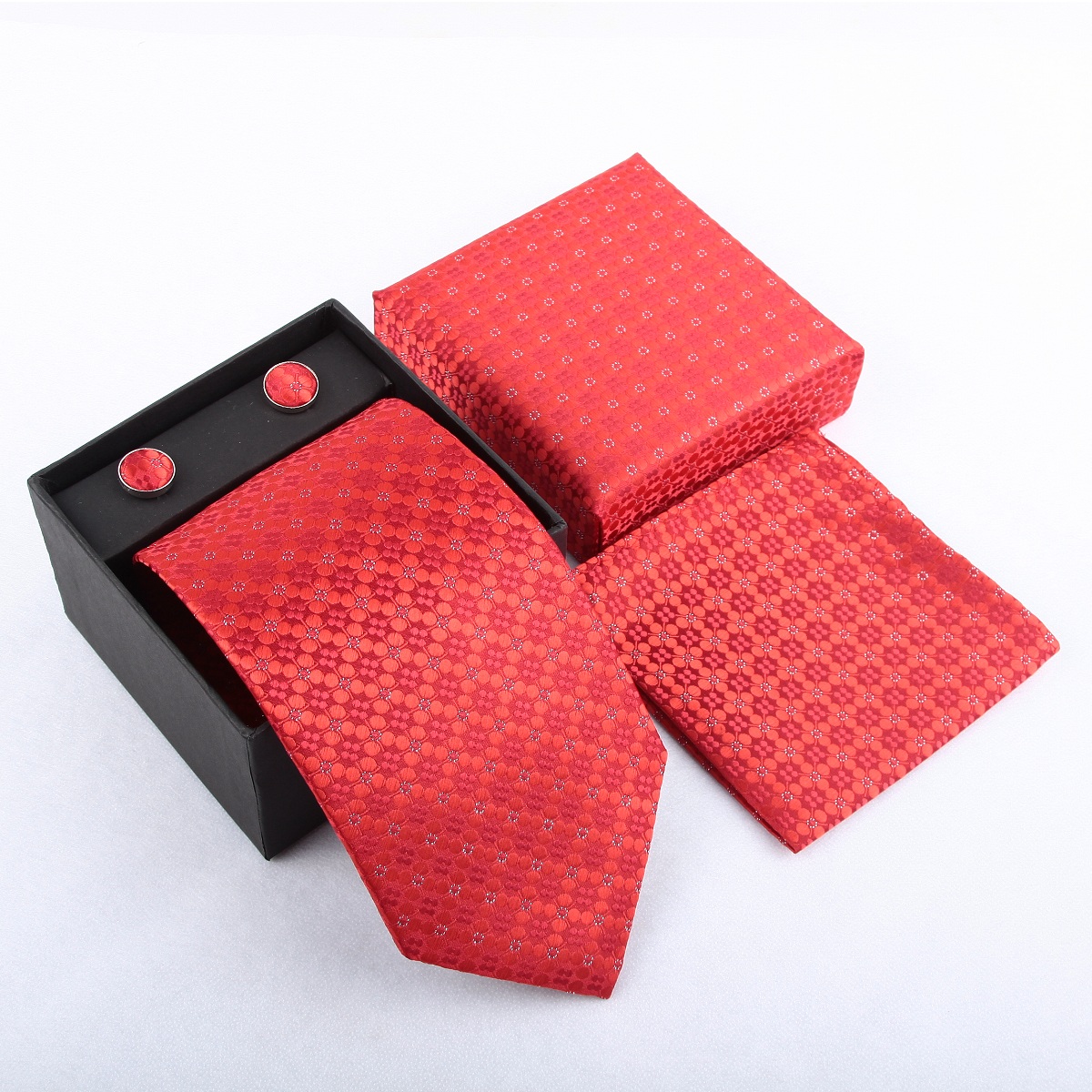 Conjunto de corbata, pañuelo d - Neck Tie Set Box reseña y precio