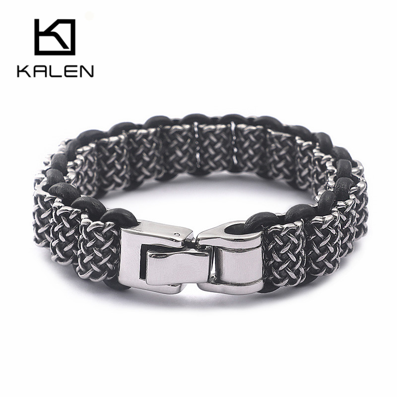KALEN-Pulseras de eslabones de - Men Accessories Bd reseña y precio