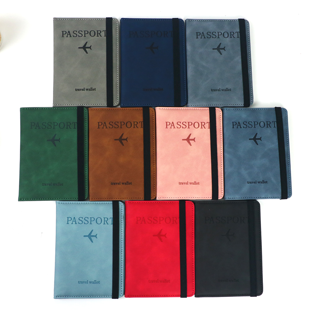 Tarjetero de Cuero PU Personal - Passport Wallet Rfid reseña y precio