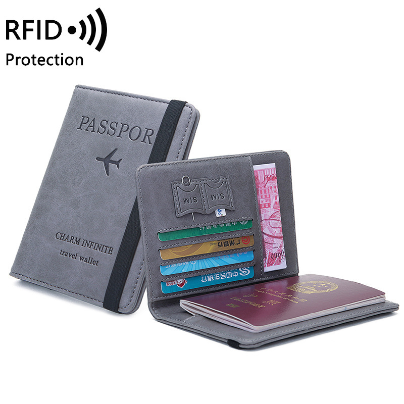 Porta pasaporte unisex de cuer - Passport Wallet Rfid reseña y precio