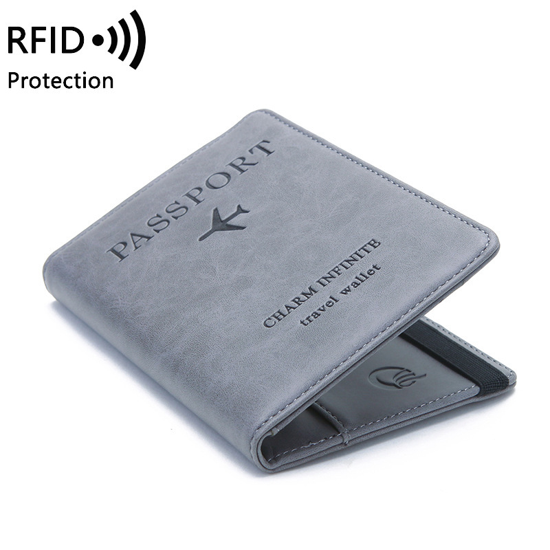 Porta pasaporte unisex de cuer - Passport Wallet Rfid reseña y precio