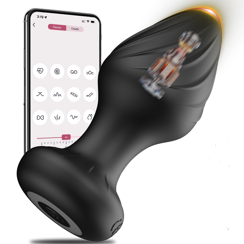 Vibrador Anal con Control por  - Men Accessories App reseña y precio