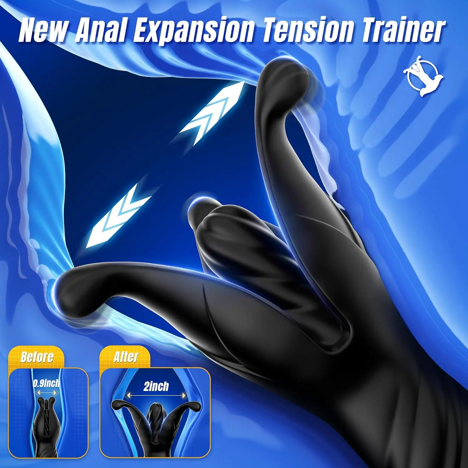 Vibrador Anal de empuje aleteo - Men Accessories App reseña y precio