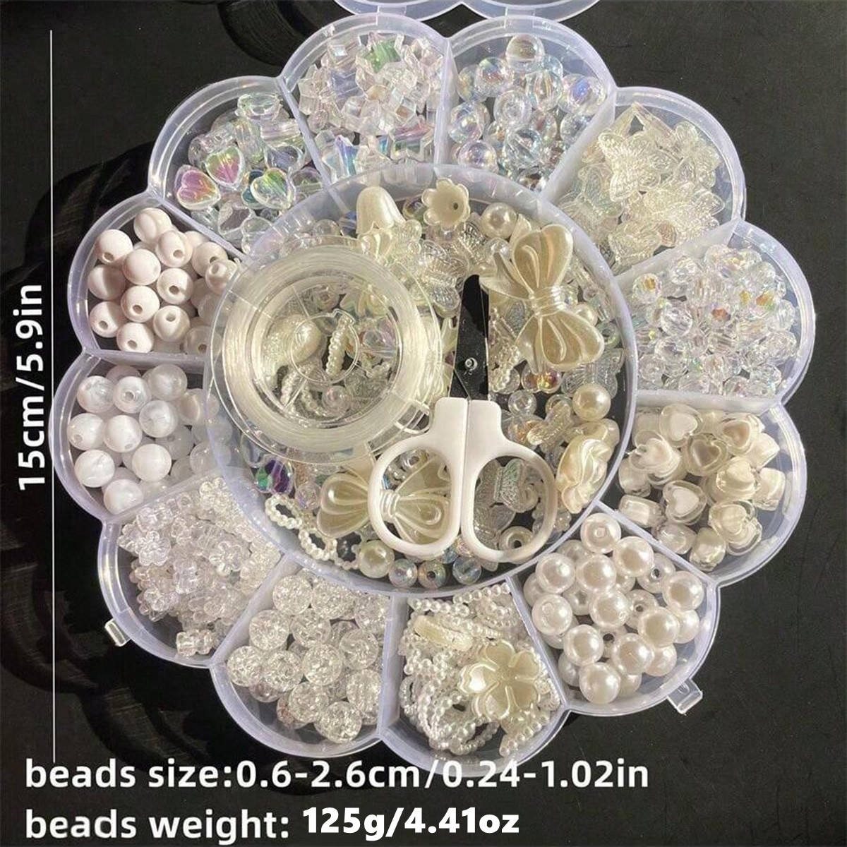 2 Sets/1 Set de Cuentas Suelta - Bead Bracelet Men reseña y precio