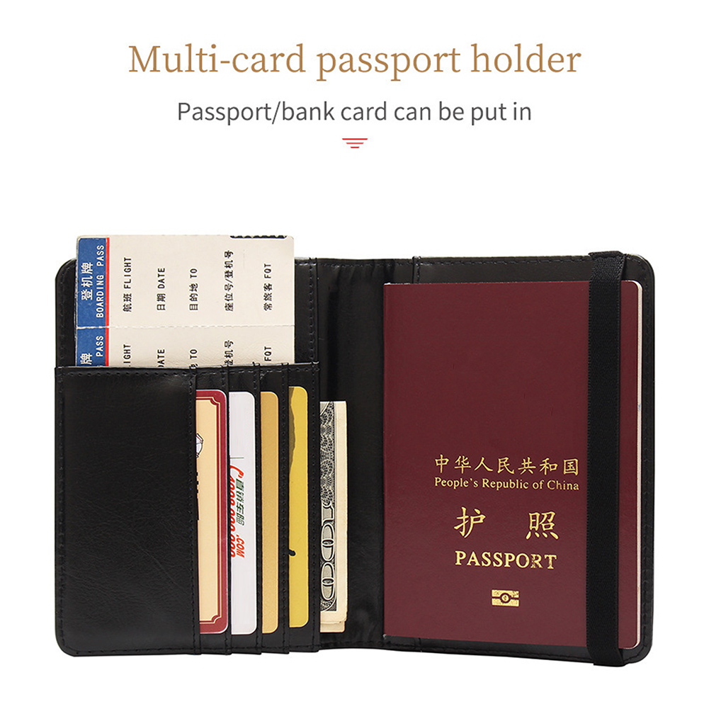 Porta pasaportes RFID para via - Passport Wallet Rfid reseña y precio
