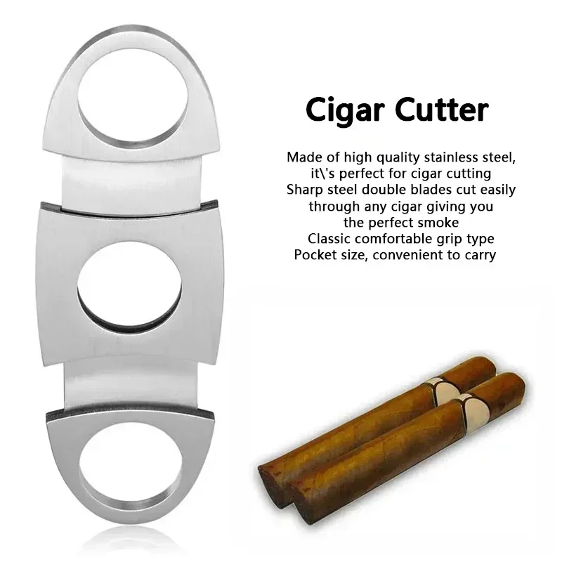 Cortador de cigarros de acero  - Cigar Cutter Set reseña y precio